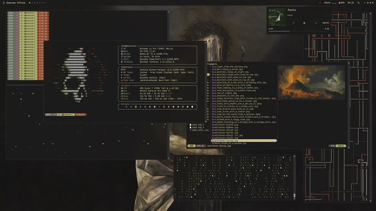zero-terminal-theme screenshot